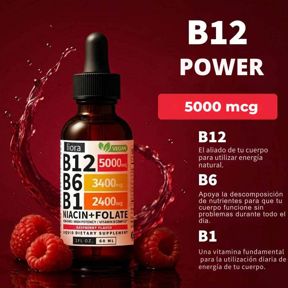 Liora® B12+ Gotas Líquidas